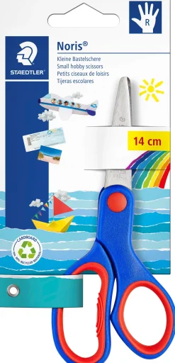 Hobbysax Noris Club m/ rund spets 14cm blå