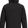 Hoodie halfzip PW DX467 svart S