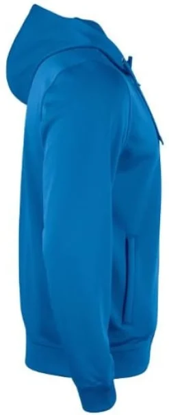 Hoodie zip funktion 021014 rblå 4XL