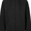 Hoodie zip NEUTRAL O63301 herr svart XL