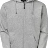 Hoodie zip SOUTH WEST Parry gråmel XL