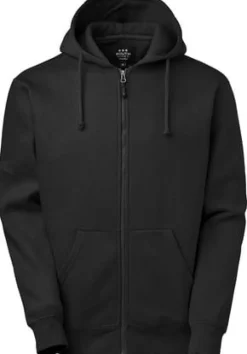 Hoodie zip SOUTH WEST Parry svart M