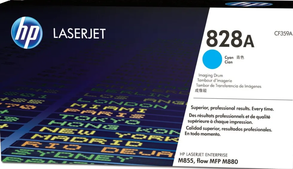 HP 828A - 1 - cyan - valsenhet - för LaserJet