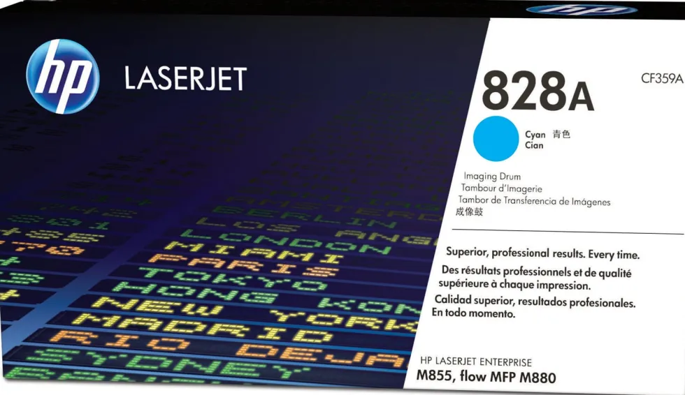 HP 828A - 1 - cyan - valsenhet - för LaserJet