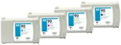 HP 90 black ink cartridge, 400ml