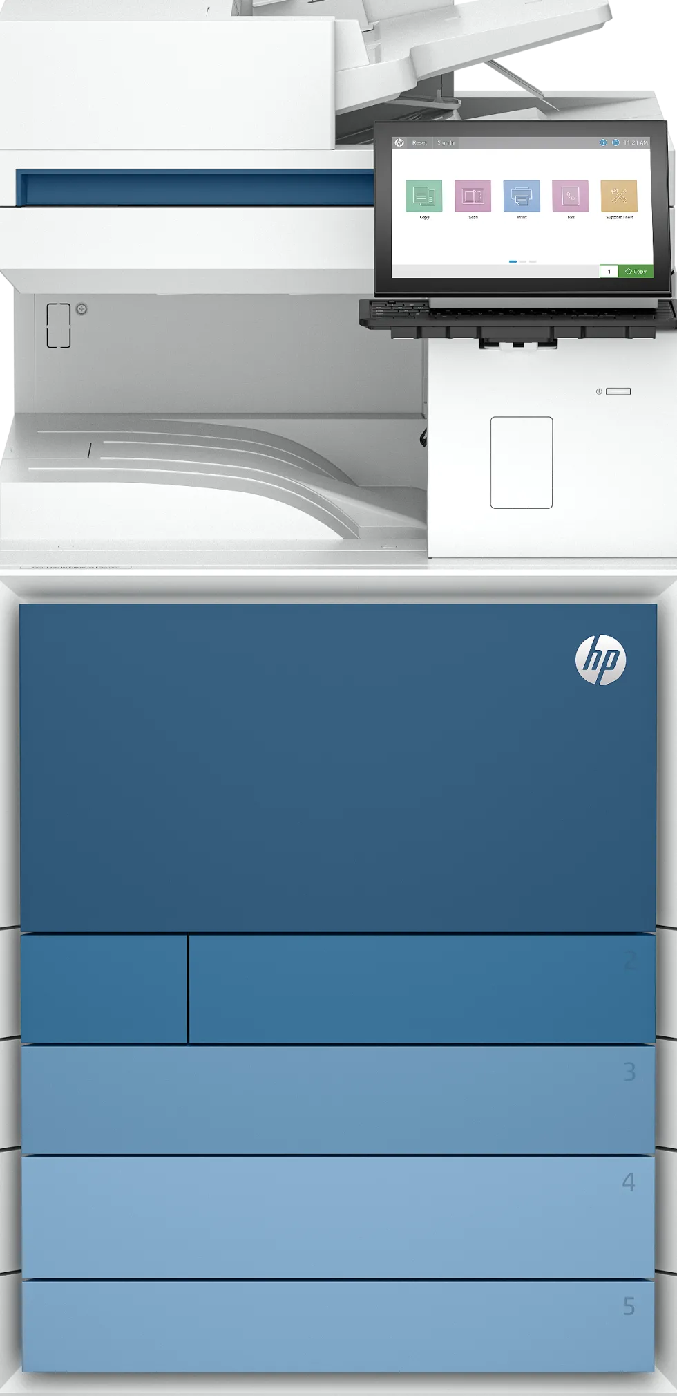 HP Color LaserJet Enterprise Flow MFP 8801z