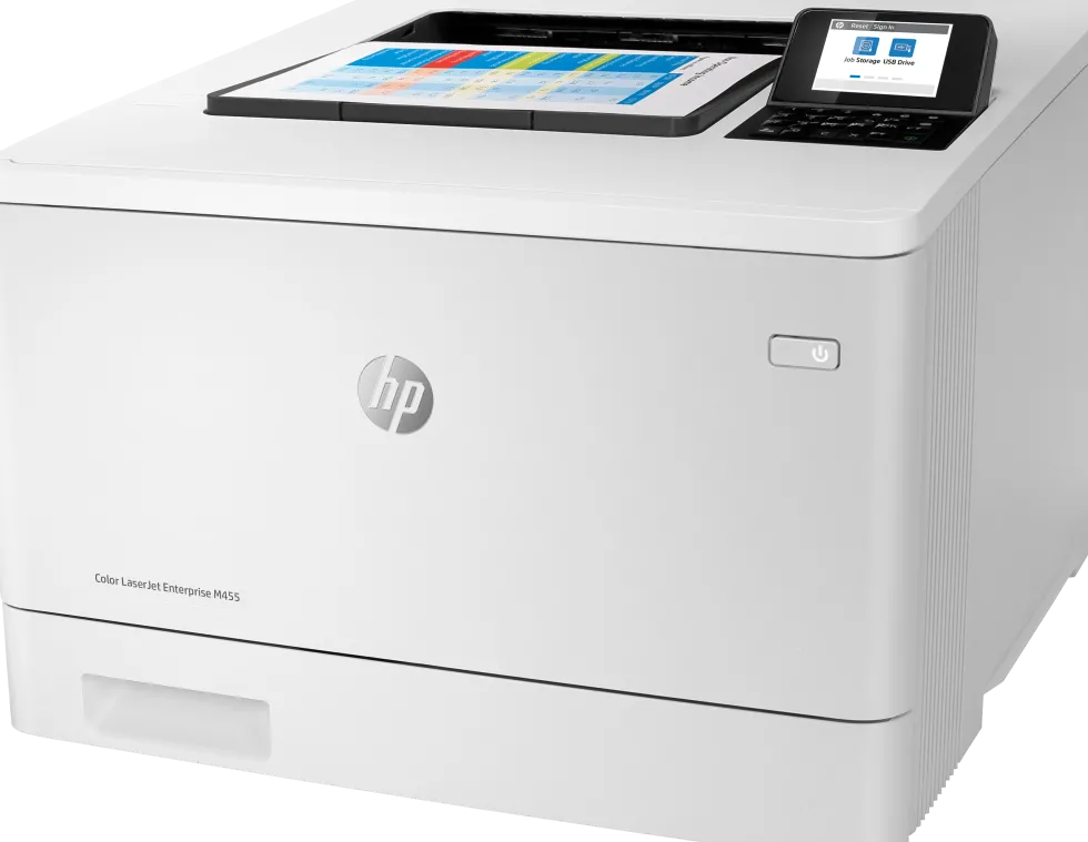 HP Color LaserJet Enterprise M455dn printer