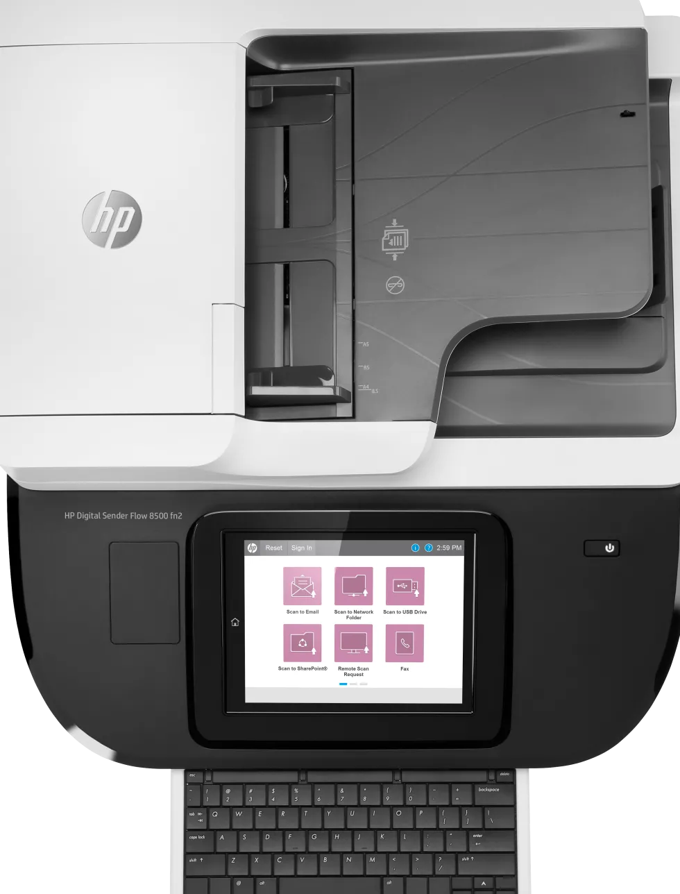 HP Digital Sender Flow 8500 Fn2 Scanner