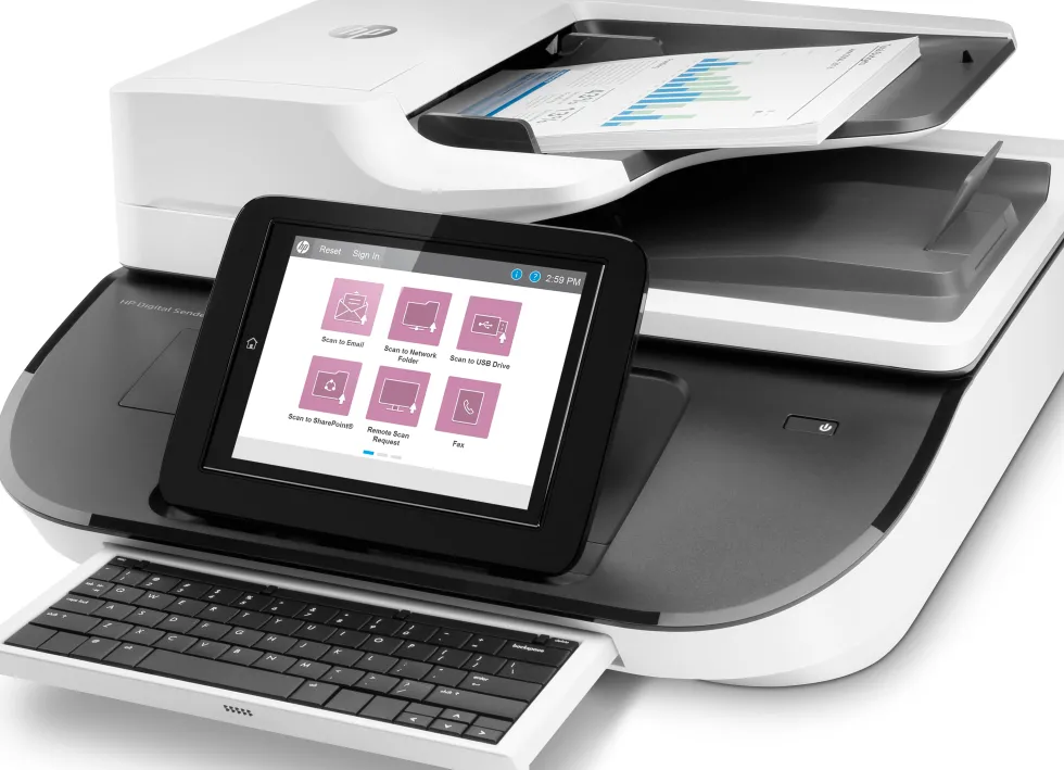HP Digital Sender Flow 8500 Fn2 Scanner