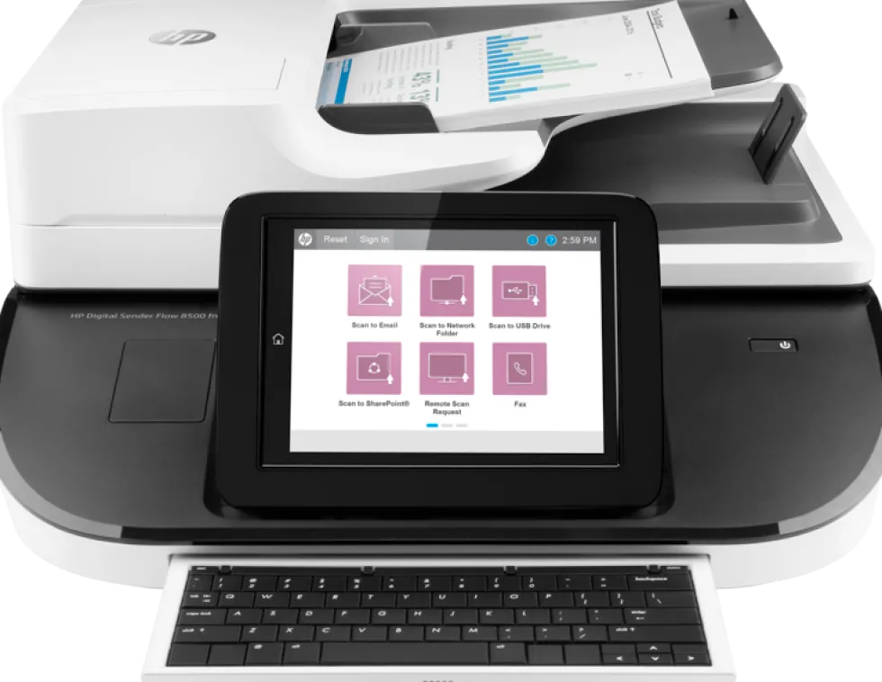 HP Digital Sender Flow 8500 Fn2 Scanner