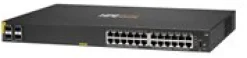 HPE Aruba 6100 24G Class4 PoE 4SFP+ - Switch - Administrerad