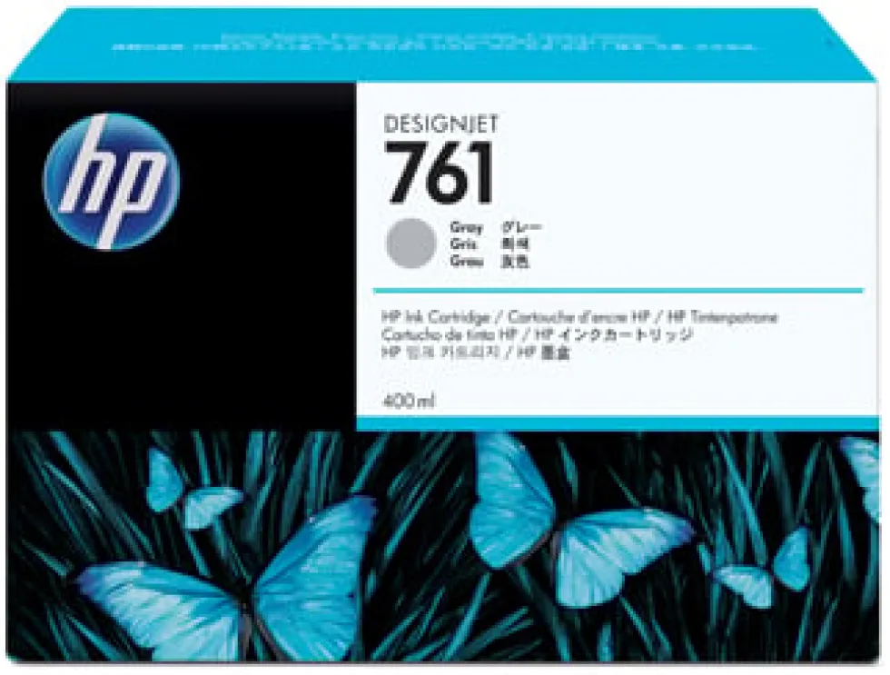 HP 761 grey ink cartridge, 400ml