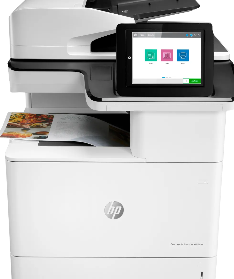 HP LaserJet Color A3 MFP M776dn printer