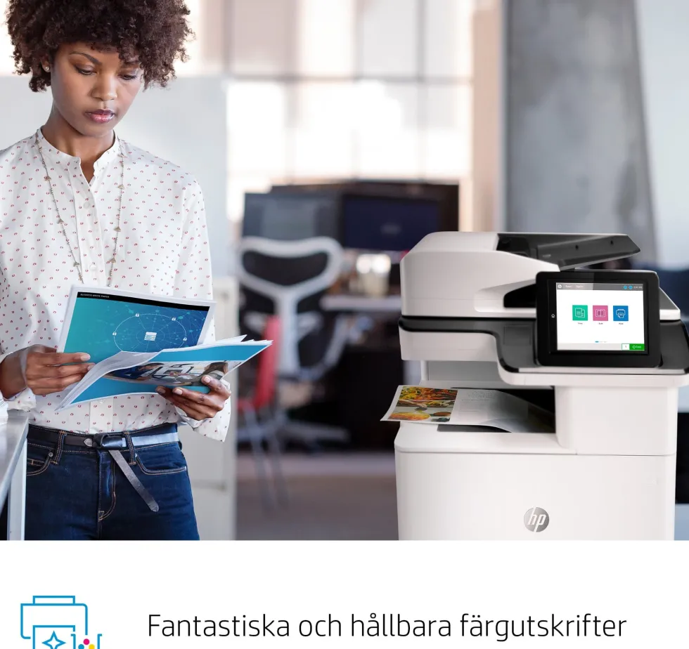 HP LaserJet Color A3 MFP M776dn printer