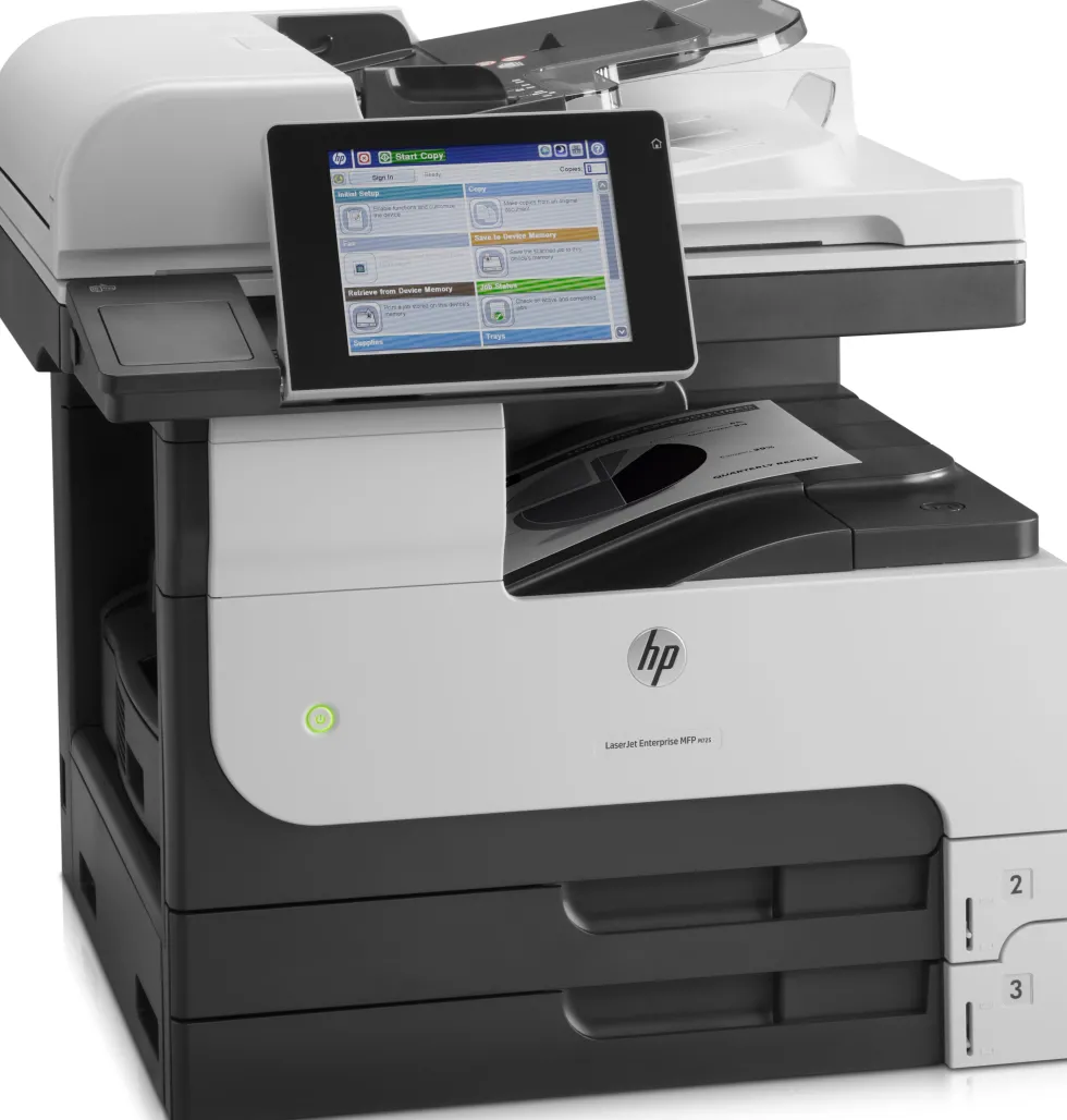 HP LaserJet Enterprise MFP M725dn printer