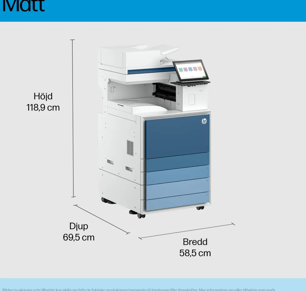 HP LaserJet Ent Flw MFP 8601z Prntr