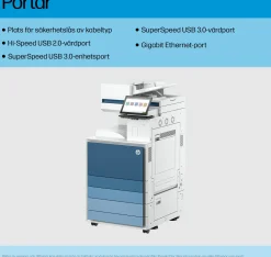HP LaserJet Ent Flw MFP 8601z Prntr