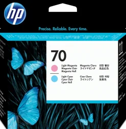 HP 70 light cyan &amp; magenta printhead