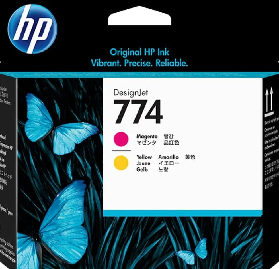 HP 774 Magenta/Yellow Printhead