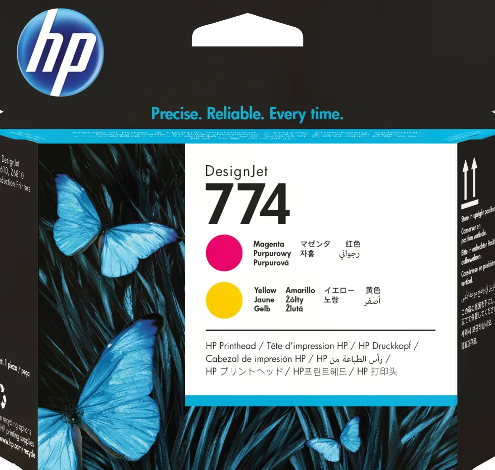 HP 774 Magenta/Yellow Printhead