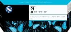 HP 91 matte black ink, 775ml