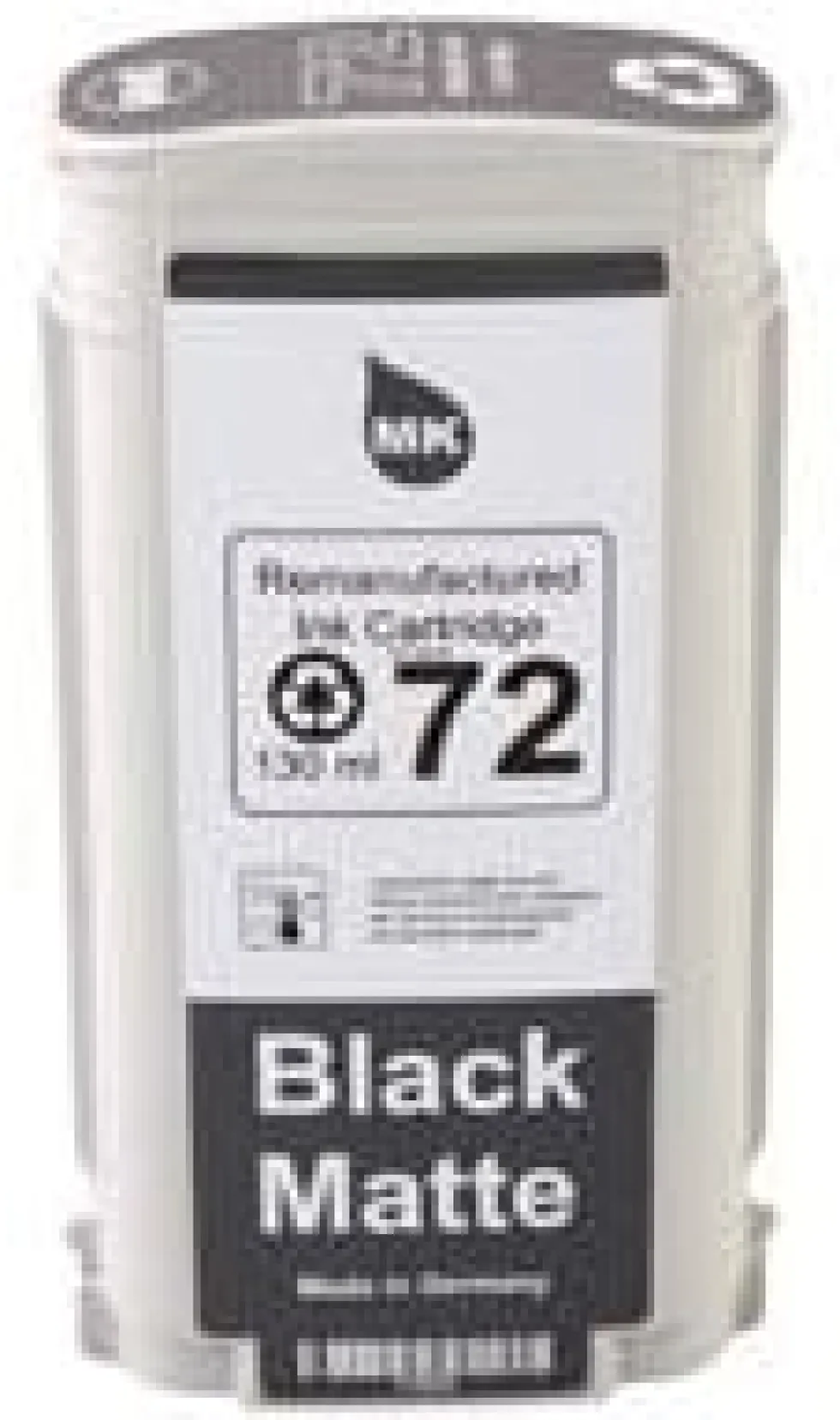 HP No 72 black matte 130 ml, No 70