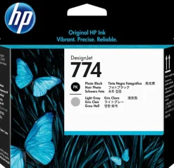 HP 774 Photo Black/Light grey Printhead