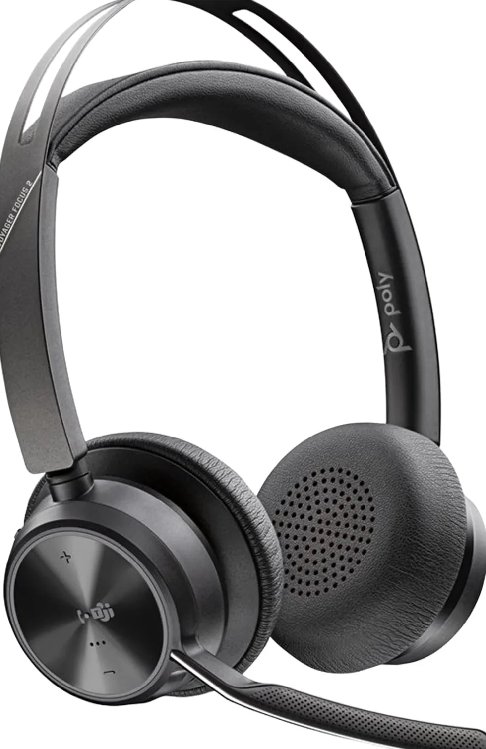 HP Poly Voyager Focus 2 - Headset - på örat - Bluetooth