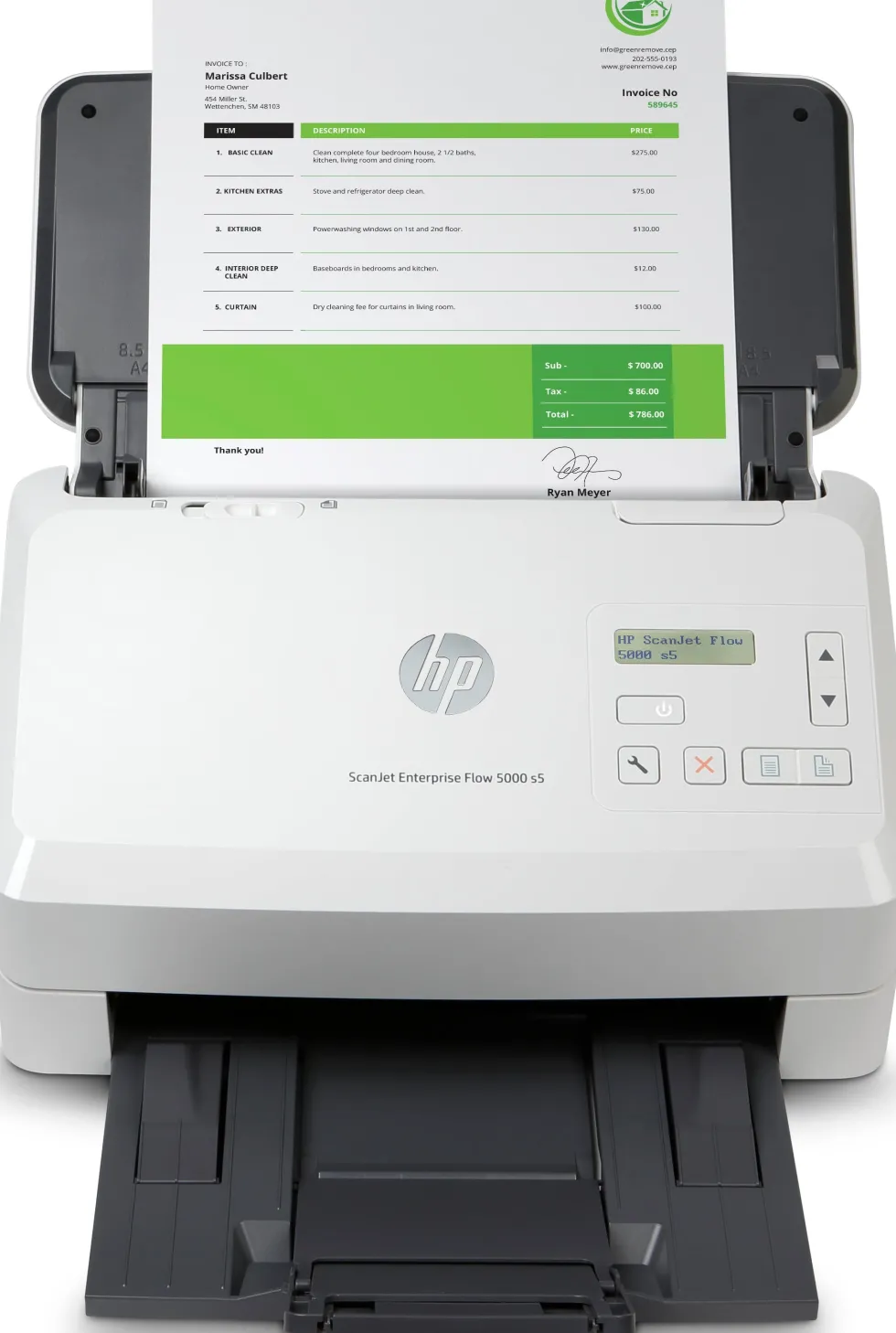 HP ScanJet Enterprise Flow 5000 s4 Sheet-feed Scanner