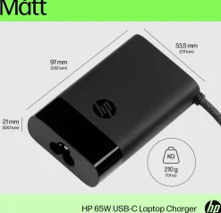 HP 65W USB-C Laptop Charger (Consumer)