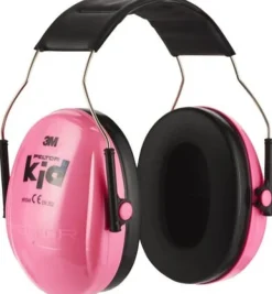 Hörselkåpa 3M PELTOR KID neonrosa