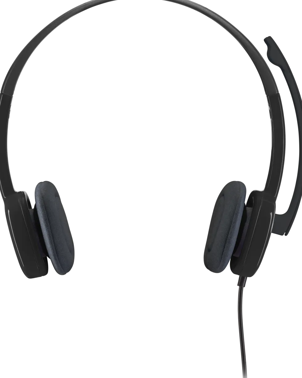 H151 Stereo Headset, Black