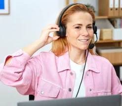 HS-201 USB On Ear Pc Headset (B2B)