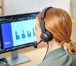 HS-260 USB/USB-C ENC PC headset ECO (B2B)