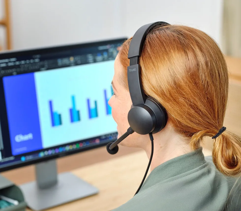 HS-260 USB/USB-C ENC PC headset ECO (B2B)