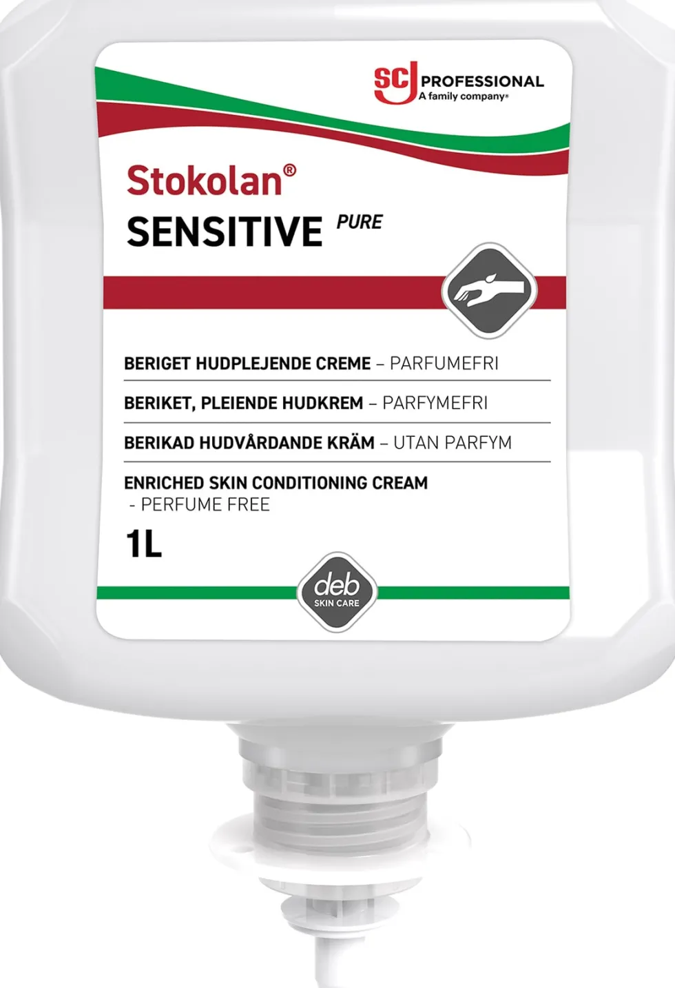 Hudcreme STOKOLAN Sensitive Pure 1L