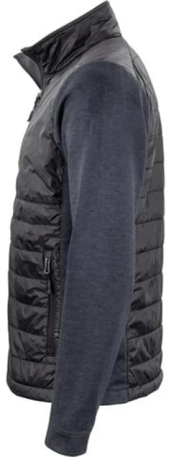 Hybridjacka TEXSTAR FJ74 svart/marin XL