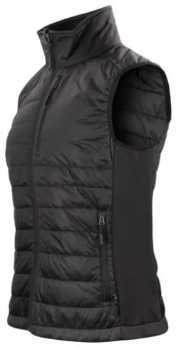 Hybridväst TEXSTAR WV74 dam svart 2XL