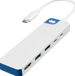 HyperDrive Flex 5 Port USB-C Hub Blue