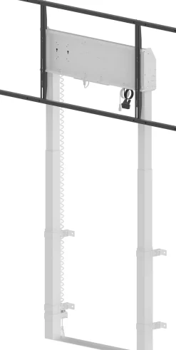 Iiyama MD-WLIFT2031-W1 - Elektrisk lyft - för platt panel - vit