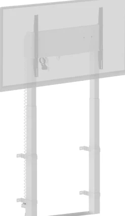 Iiyama MD-WLIFT2031-W1 - Elektrisk lyft - för platt panel - vit