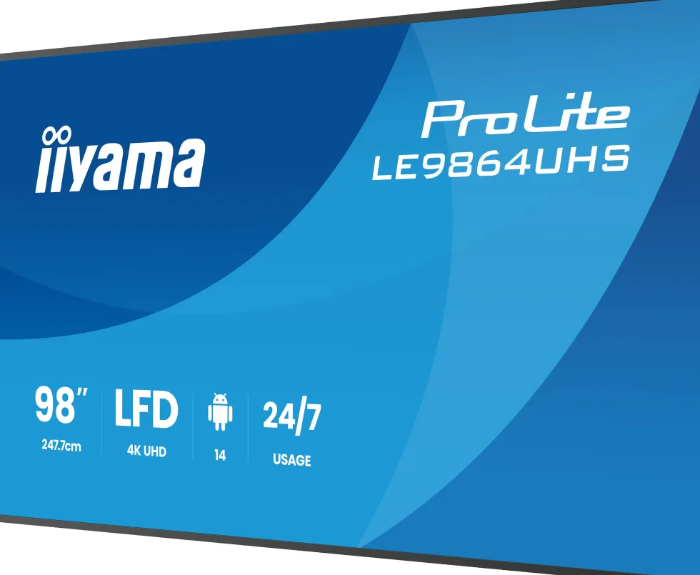 iiyama ProLite LE9864UHS-B1AG - 98" Diagonal klass (97.5"