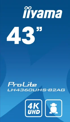 iiyama ProLite LH4360UHS-B2AG - 43" Diagonal klass (42.5"