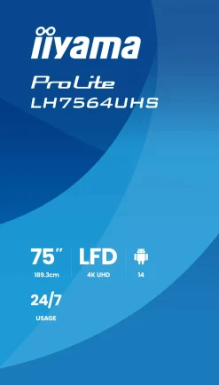 iiyama ProLite LH7564UHS-B1AG - 75
