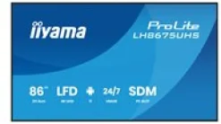 iiyama ProLite LH8675UHS-B2AG - 86