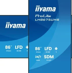 iiyama ProLite LH8675UHS-B2AG - 86