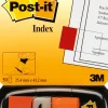 Index POST-IT 25,4x43,2mm orange 50/fp