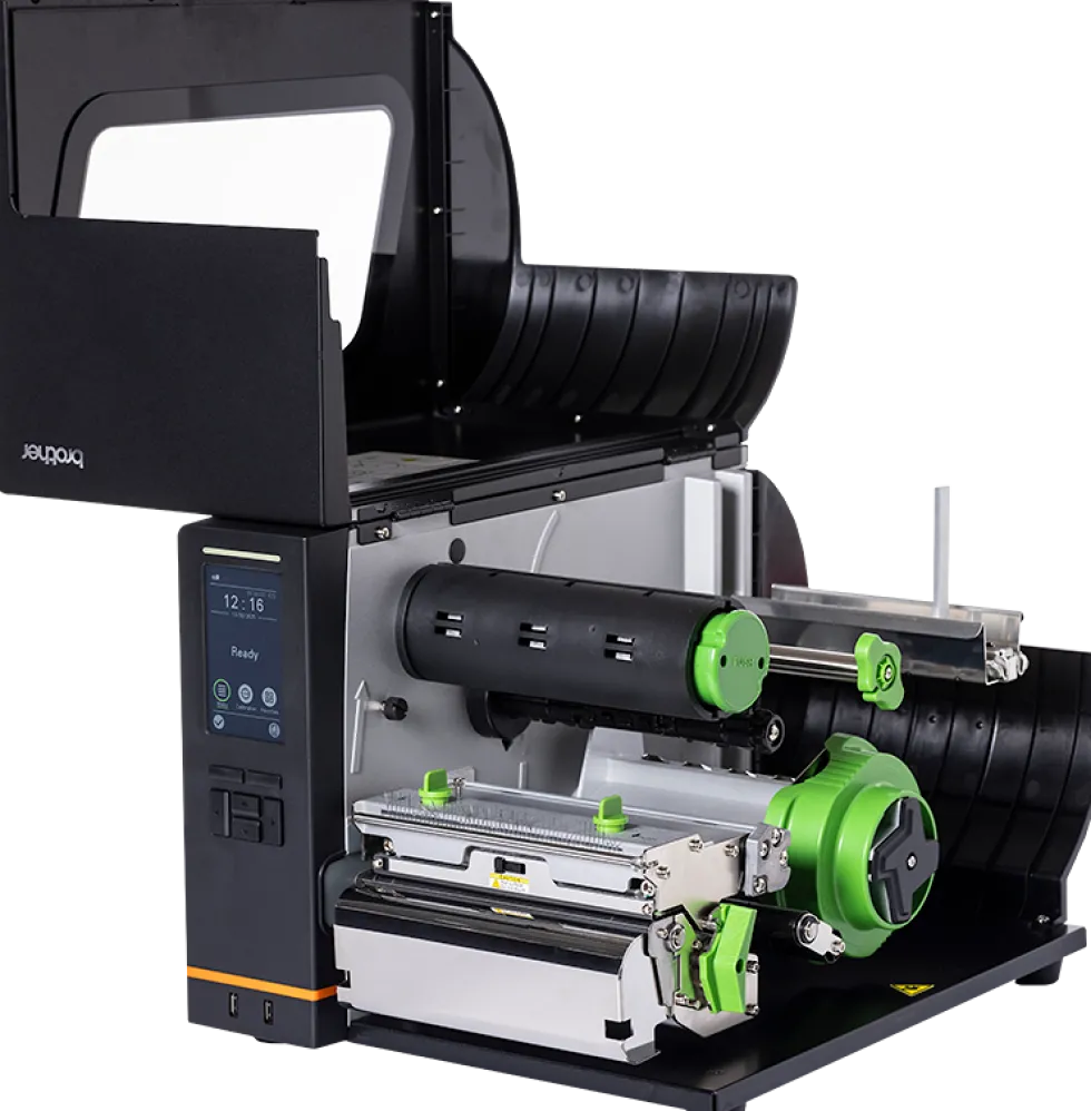 industrial 6'' label printer with high resolution printing 2