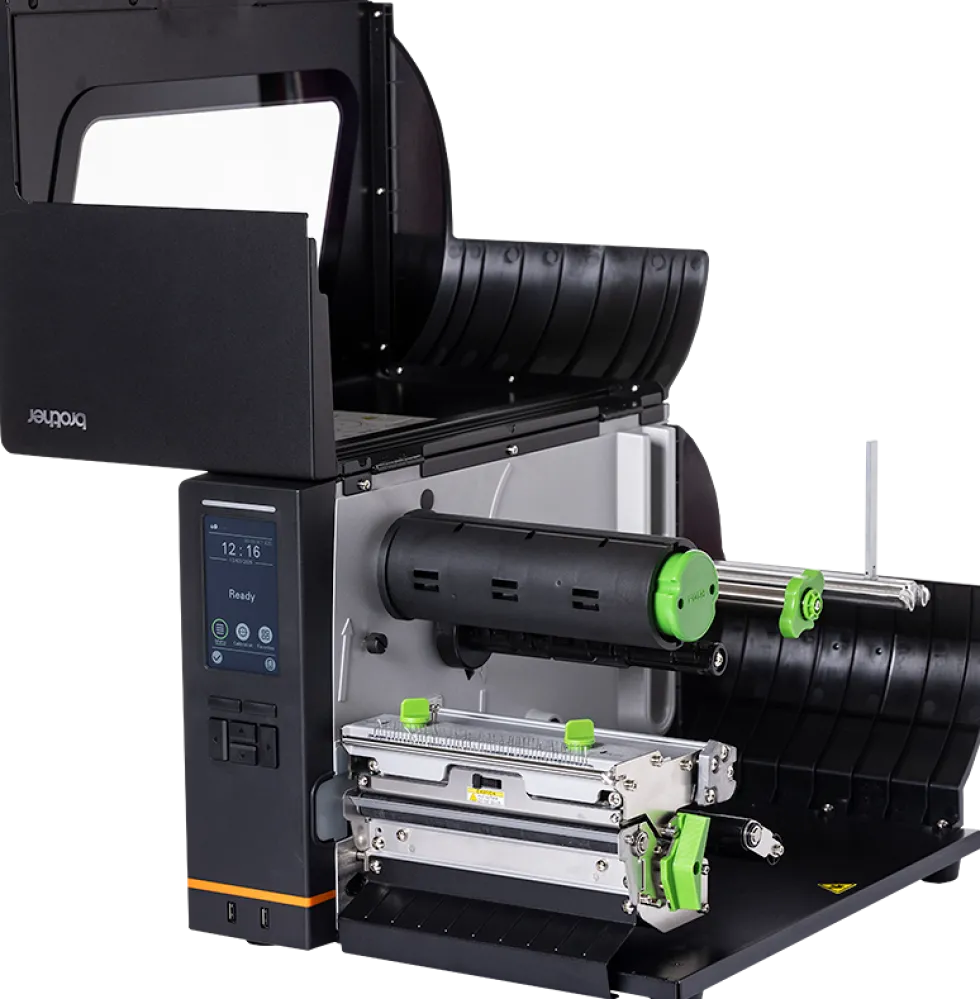 industrial 6'' label printer with high resolution printing 3