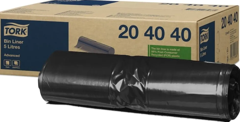 Insatspåse TORK B3 5L svart 50/rl
